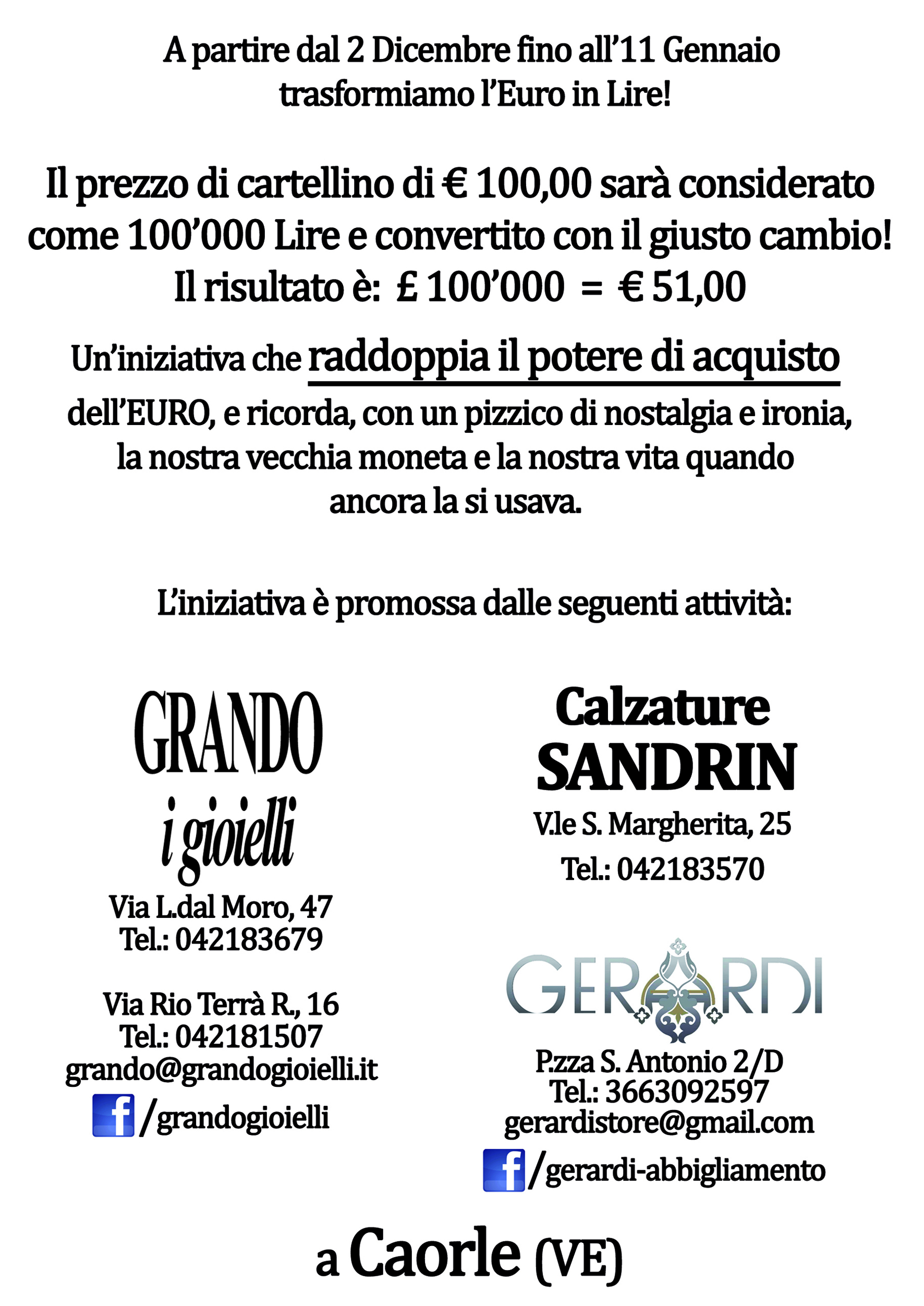 Da Grando permane la Lira