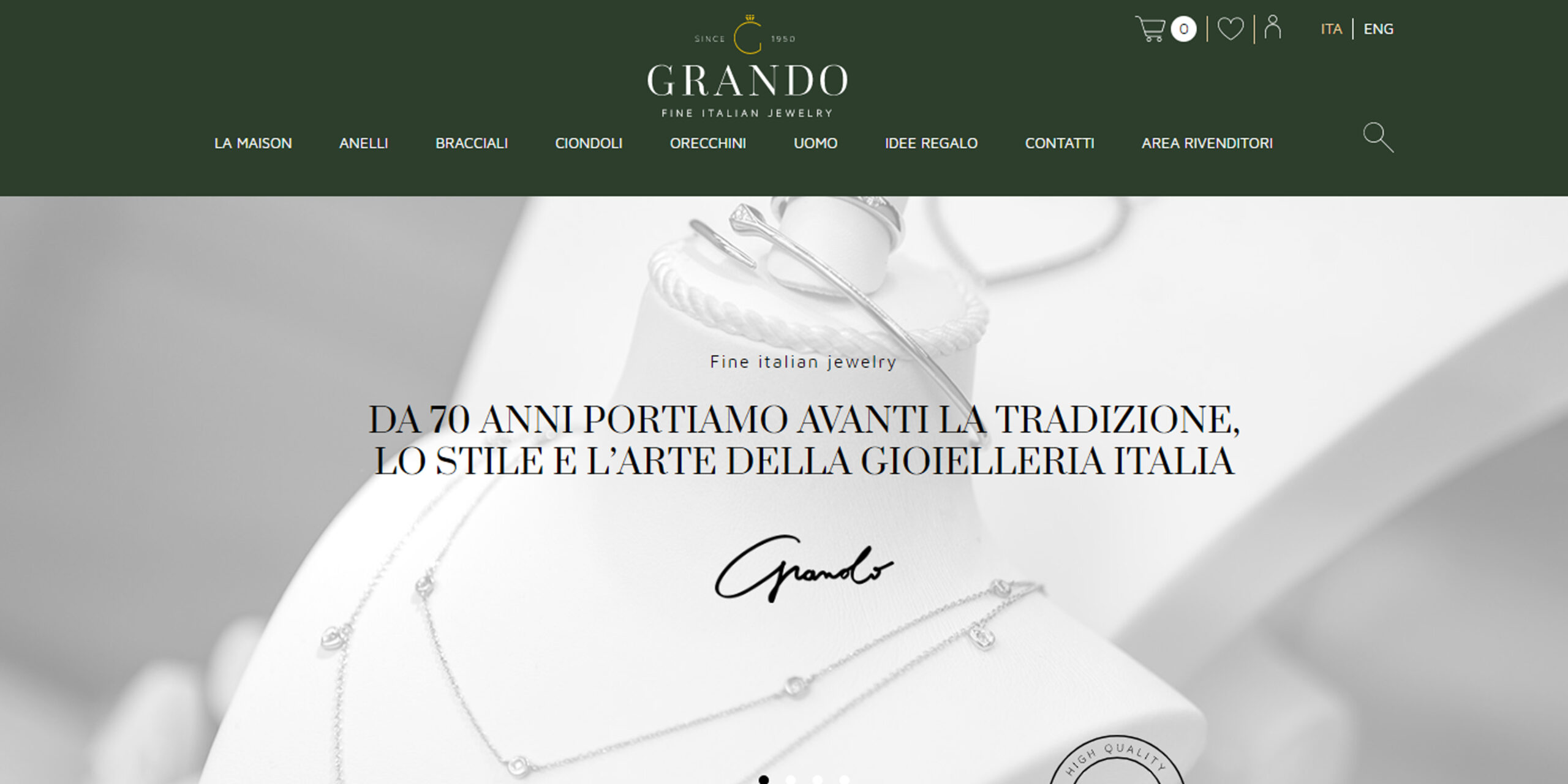 Come acquistare i nostri gioielli online